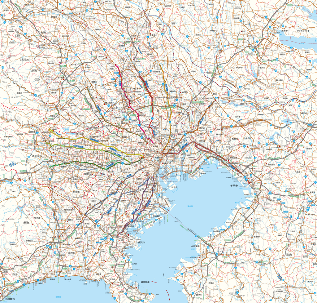 最高の無料イラスト 綺麗な首都 圏 地図 フリー